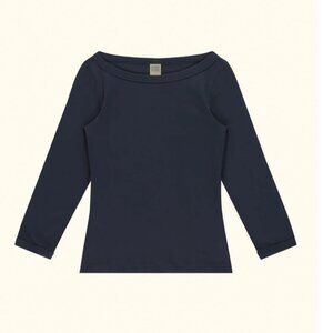 FLORE FLORE STEFFI TEE NAVY MEDIUM